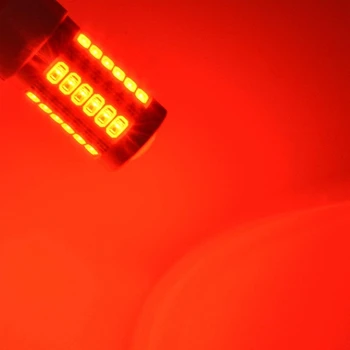 4X 7443, T20 LED Žiarovky Červená 900 Lúmenov Super Svetlé smerovku Svetlo Brzda Stop Parkovacie Svetlo