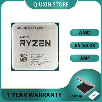 AMD Ryzen R5 5600X Procesor 7NM 65W L3=32M 100-000000065 CPU 3.7 GHz Six-Core Dvanásť-Závitová Pätica AM4