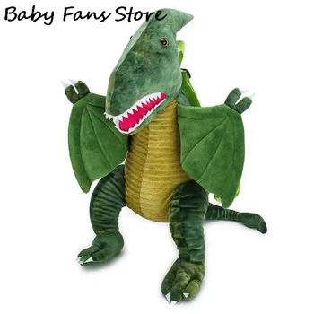 Dinosaurov Tvorivé Batoh Študent Roztomilé Plyšové Zviera, Hračky, Školské tašky Cartoon 3D Bábika Tašky pre Deti detský Aktovka Kabelku