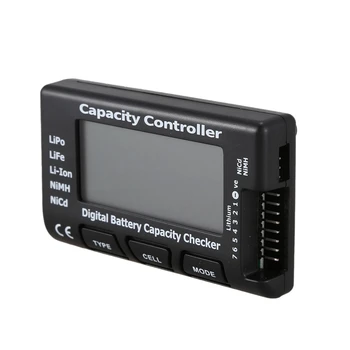 RC CellMeter-7 Digital Kapacita Batérie Checker LiPo Život Li-ion, NiMH Nicd
