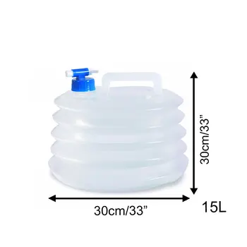 Skladacia Vody ContainerWater Skladovanie Kocka Skladacie Vodnej Nádržky S Nadstavec Potraviny Bezpečné Skladovanie Vody Cube Pre Vonkajšie