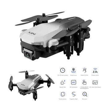 CS11 Mini RC Drone 4K HD Dual Camera Profesionálne Letecké fotografie FPV Quadcopter Inteligentné Prekážkou Povinnostiam, Hračky Pre Deti,