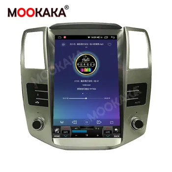 Pre LEXUS RX Car Multimedia Player, Stereo Audio Rádio autoradio Android GPS Vedúci jednotky Obrazovke