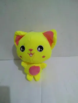 Veselé žlté mačiatko plyšové hračky pre deti darček k narodeninám alebo vianočný darček