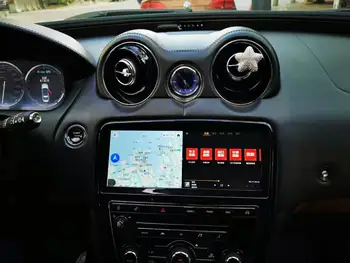 IPS Android 10.0 4+64 G Rádio Multimediálny Prehrávač Pre Jaguar XJ 351 2009-2016 Auta GPS Navigácie Auto Stereo Vedúci Jednotky DSP Carplay
