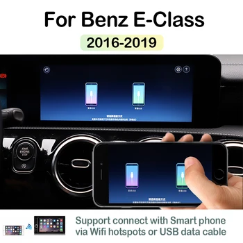 Auto Android Pre Mercedes Benz MB Triedy E W213 E200 E300 2016~2019 NTG dotykový Displej GPS Navigácie stereo multimediálny prehrávač Mapu