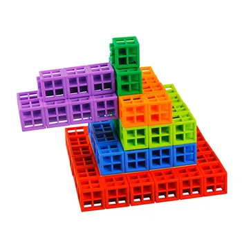 20Pcs Spriahnuté Bloky Kociek Numberblocks Deti Vzdelávacie Hračky Montessori Bloques De Construcción Para Niños
