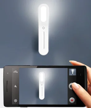 Stmievateľné LED Nočné Svetlo USB Nabíjateľné LED Nástenné Svietidlá pre Domáce Touch Ovládania Magnet Elektrické Prenosné Baterka