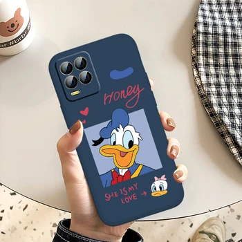 Donald Duck, Funny Telefónne Prípade OPPO Realme GT Neo 3 2 Master 8 9 Narzo 50A 50i Reno 7 Tekuté Lano Candy Kryt Funda Coque Capa