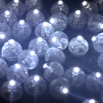 10pcs/veľa Blesk LED Lampy Balón Svetlá pre Papierové Lucerny Balón Svetlo Casamento baby sprcha Svadobné Dekorácie, darčeky