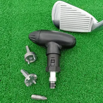 Golf Zaklínit Nástroj Golf Hrotmi Kľúč S Nastaviteľné Ratchet Náhradné Grip Pomoci Odstránenie Golf Prepínače Skrutku Golf Nainštalovať L6Q0