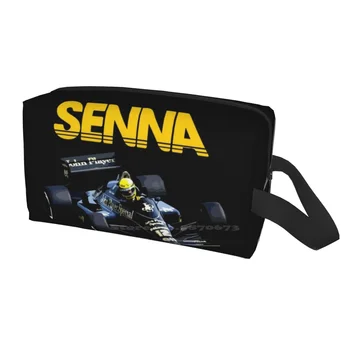 Ayrton Senna 97T John Player Požičovňa Kapsičky Tašky cez Rameno pre Cestovanie Kabelka Shopper Taška Senna Lotus Lotus Monako