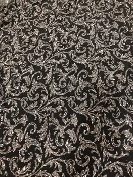 Klasický tvar kvetu Glud lesk francúzsky oka Afriky čipky textílie Nigérijský čipky vhodné /Večerné šaty Svadobné šaty dizajn