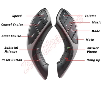 Auto Multifunkčné Streeing Volant Tempomat Tlačidlá Pre Hyundai i30 Elantra na roky 2012-Audio Telefón Buletooth Prepínače