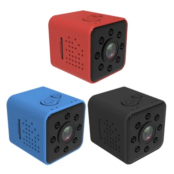Mini Wifi Kamera SQ23 1080P 155 Stupňov Široký Uhol Prezerania 30 m Vodotesný Noc pre ZRAK Videokamery videokamery Dash QXNF