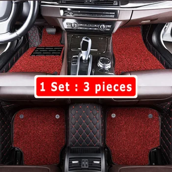 Luxusné Dvojvrstvové Drôtené Slučky Koberce Pre Audi S5 2 Dvere 2017 Auto Podlahové Rohože Auto Interiérové Doplnky, Nepremokavé Nohy Podložky, Rohože