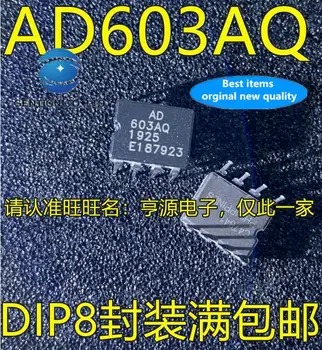 2ks pôvodnej nové AD603AQ DIP-8-pin in-line nízka hlučnosť premennej získať op amp/keramické dual in-line